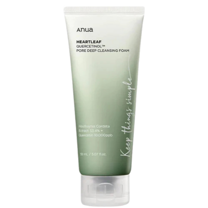 Anua | Heartleaf Quercetinol Pore Deep Cleansing Foam